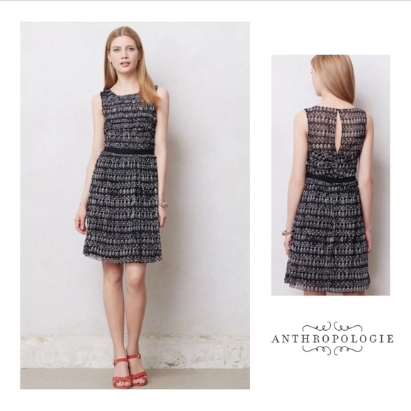 Anthropologie Dresses & Skirts - ANTHROPOLOGIE Postmark Swiss Dot Dress Medium EUC